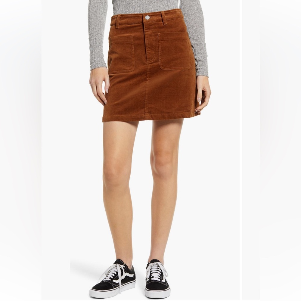 BP Brown corduroy skirt